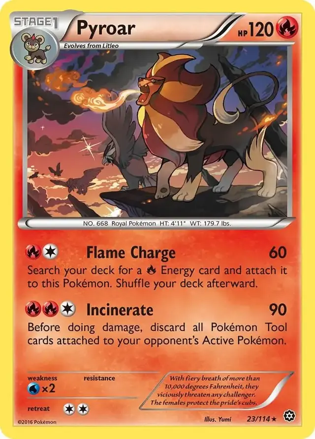 Pyroar - Pokemon Steam Siege #23
