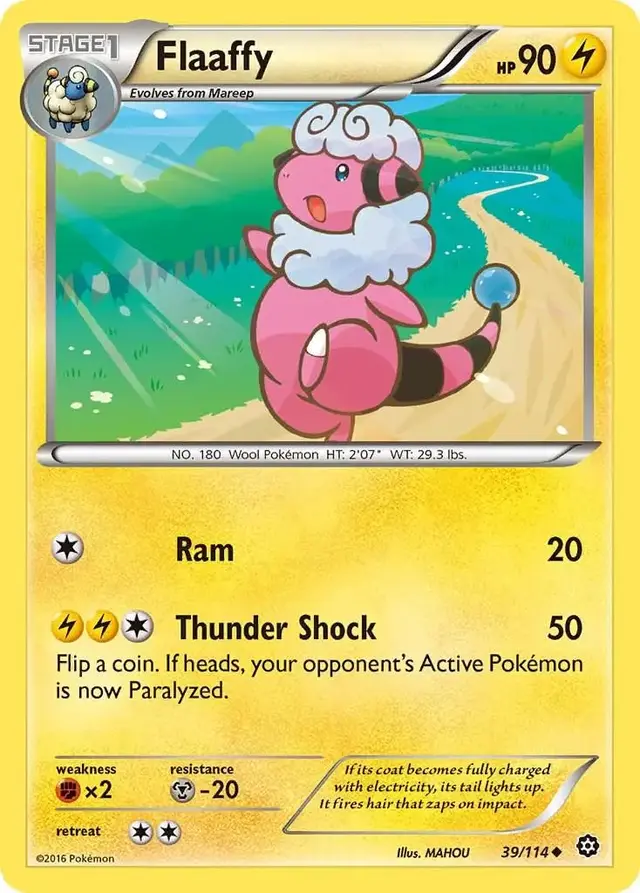 Flaaffy - Pokemon Steam Siege #39