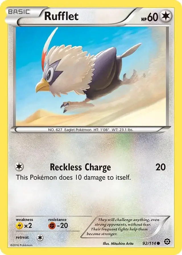 Rufflet - Pokemon Steam Siege #92