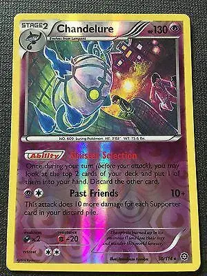 Chandelure [Reverse Holo] - Pokemon Steam Siege #50