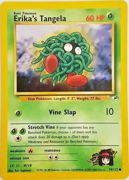 Erika's Tangela - Pokemon Gym Heroes #79