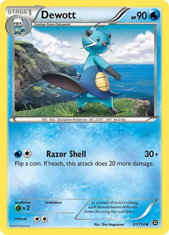 Dewott - Pokemon Steam Siege #31