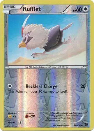 Rufflet [Reverse Holo] - Pokemon Steam Siege #92