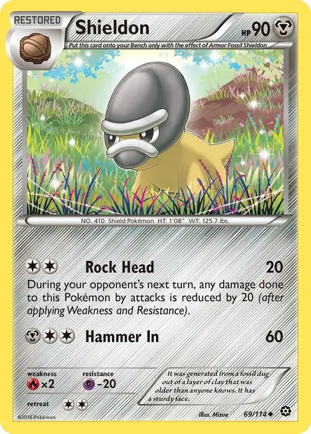 Shieldon - Pokemon Steam Siege #69