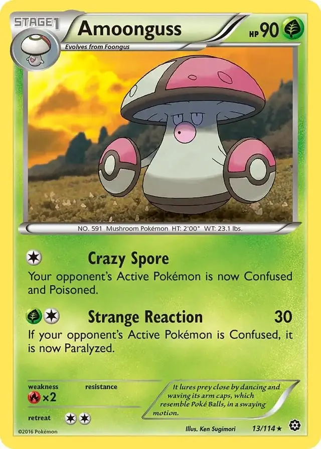 Amoonguss - Pokemon Steam Siege #13