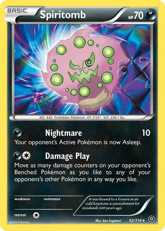 Spiritomb - Pokemon Steam Siege #62