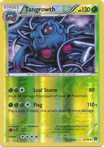 Tangrowth [Reverse Holo] - Pokemon Steam Siege #2