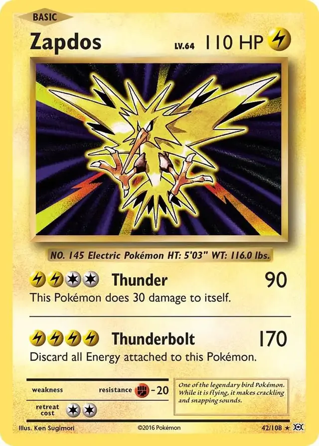 Zapdos - Pokemon Evolutions #42