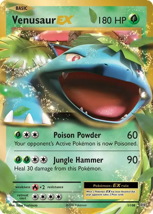 Venusaur EX - Pokemon Evolutions #1