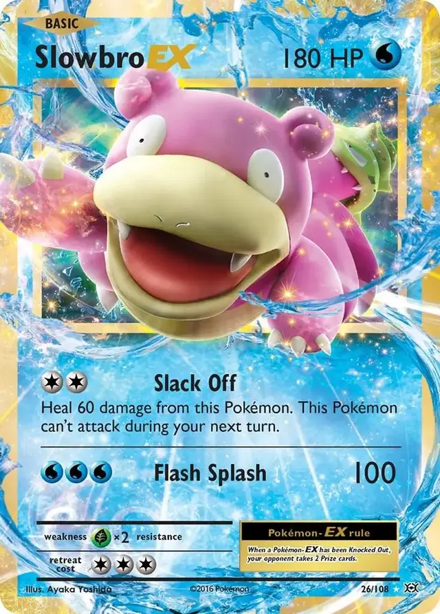 Slowbro EX - Pokemon Evolutions #26