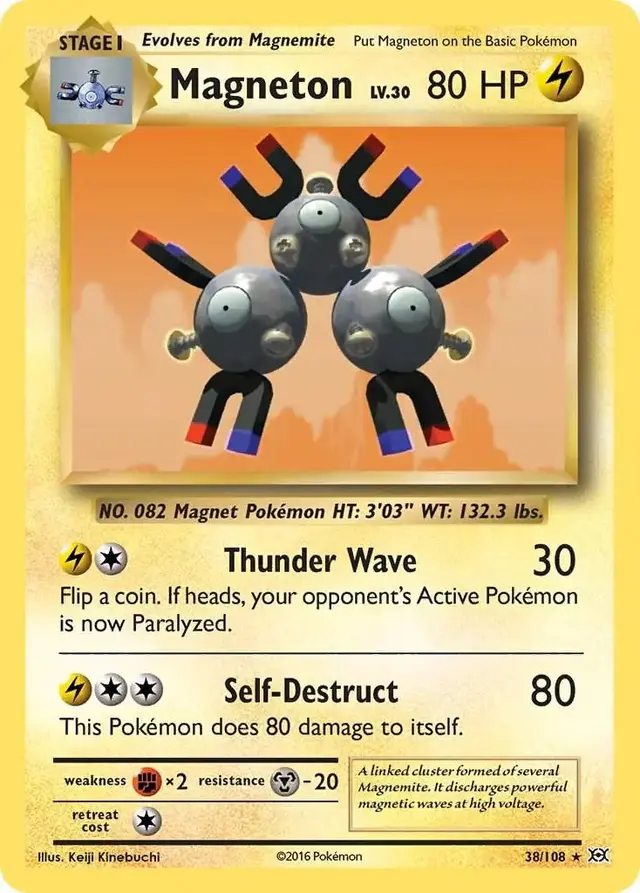 Magneton - Pokemon Evolutions #38
