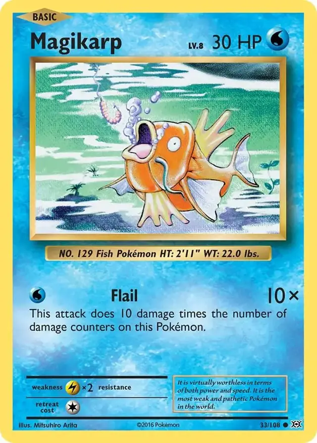 Magikarp - Pokemon Evolutions #33