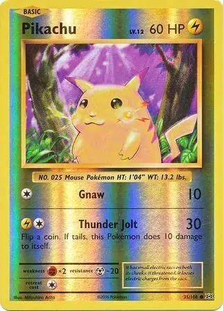 Pikachu [Reverse Holo] - Pokemon Evolutions #35