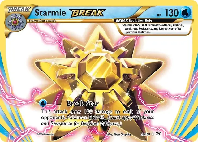 Starmie BREAK - Pokemon Evolutions #32