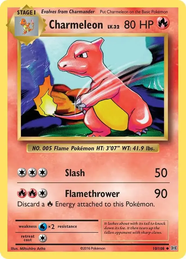 Charmeleon - Pokemon Evolutions #10