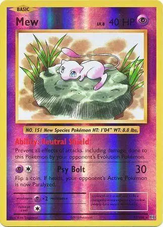 Mew [Reverse Holo] - Pokemon Evolutions #53