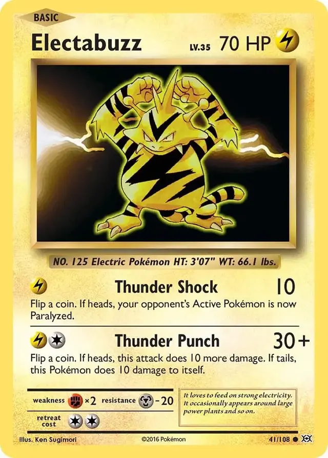 Electabuzz - Pokemon Evolutions #41