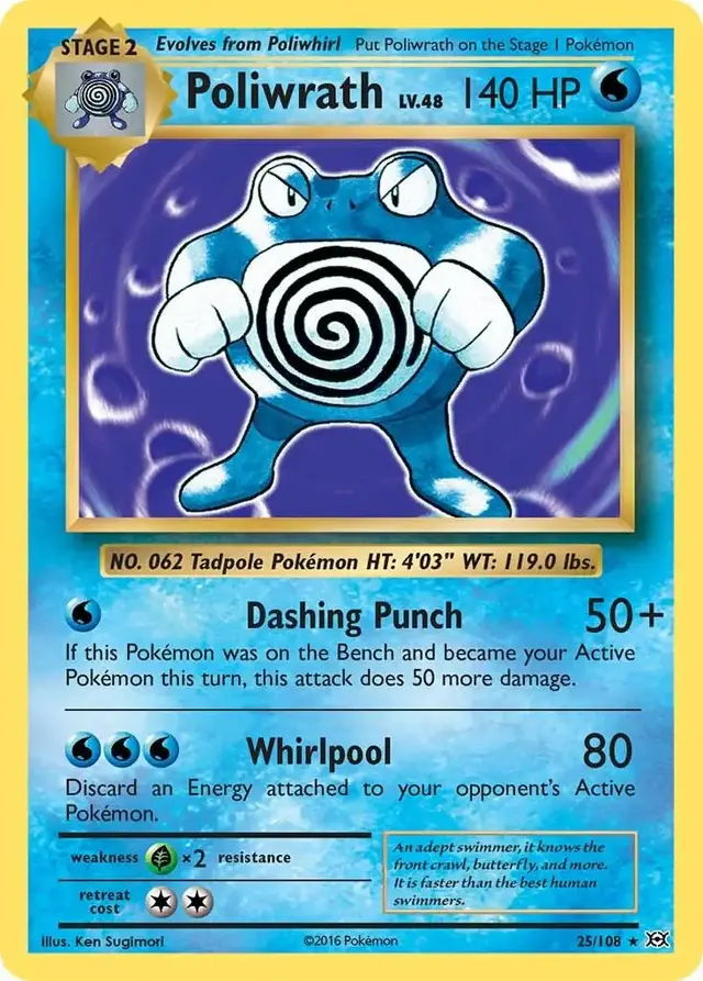 Poliwrath - Pokemon Evolutions #25