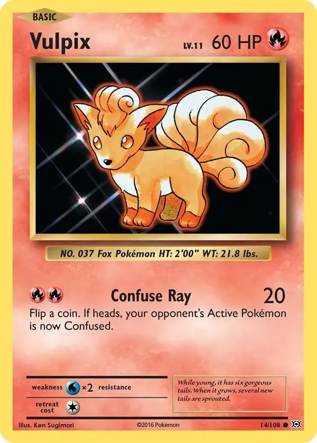 Vulpix - Pokemon Evolutions #14