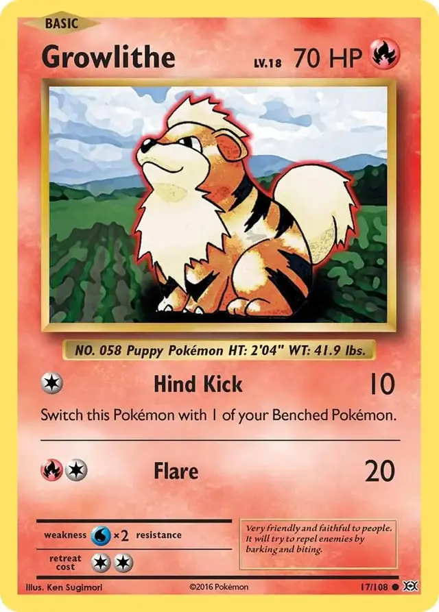 Growlithe - Pokemon Evolutions #17