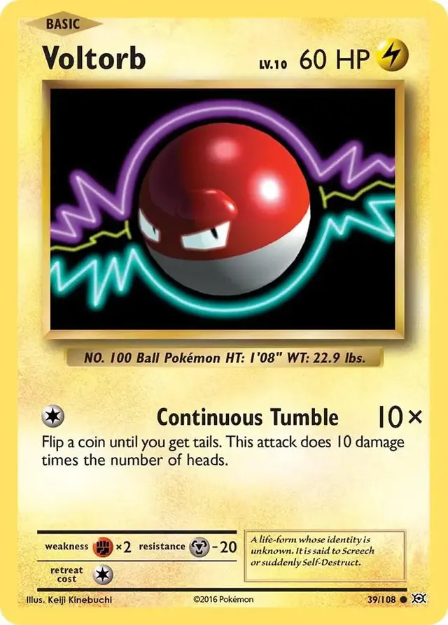 Voltorb - Pokemon Evolutions #39