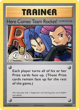 Here Comes Team Rocket! 113 - Pokemon Evolutions
