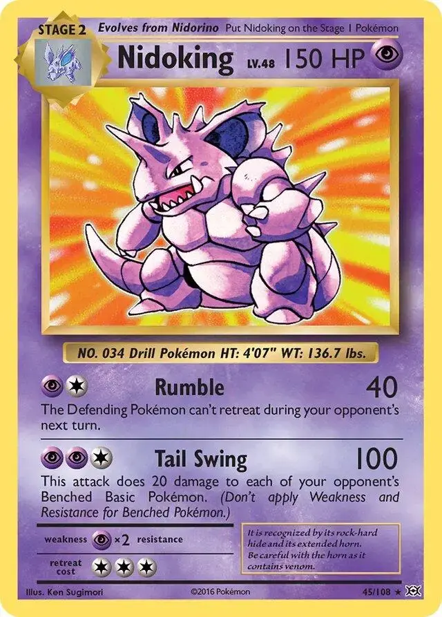 Nidoking - Pokemon Evolutions #45