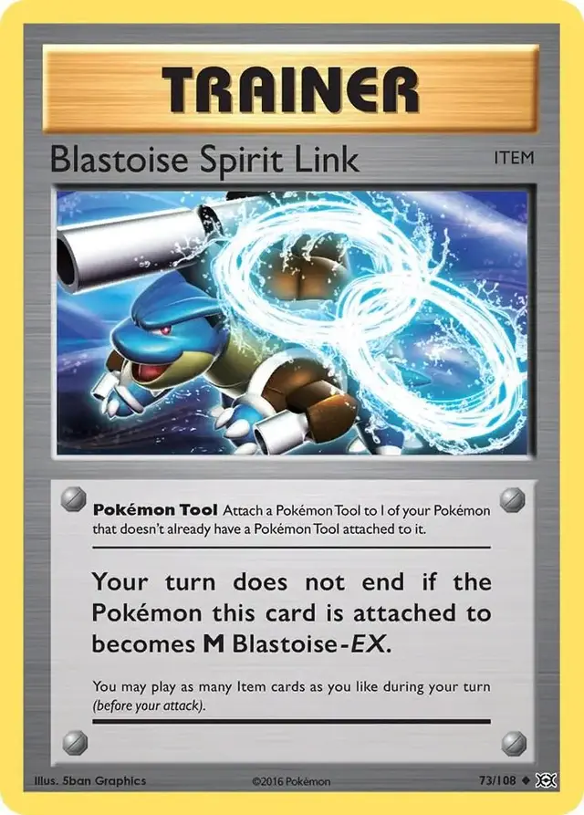 Blastoise Spirit Link - Pokemon Evolutions #73