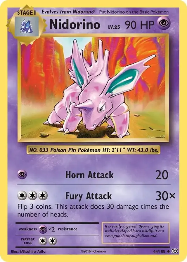 Nidorino - Pokemon Evolutions #44