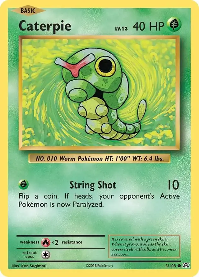 Caterpie - Pokemon Evolutions #3