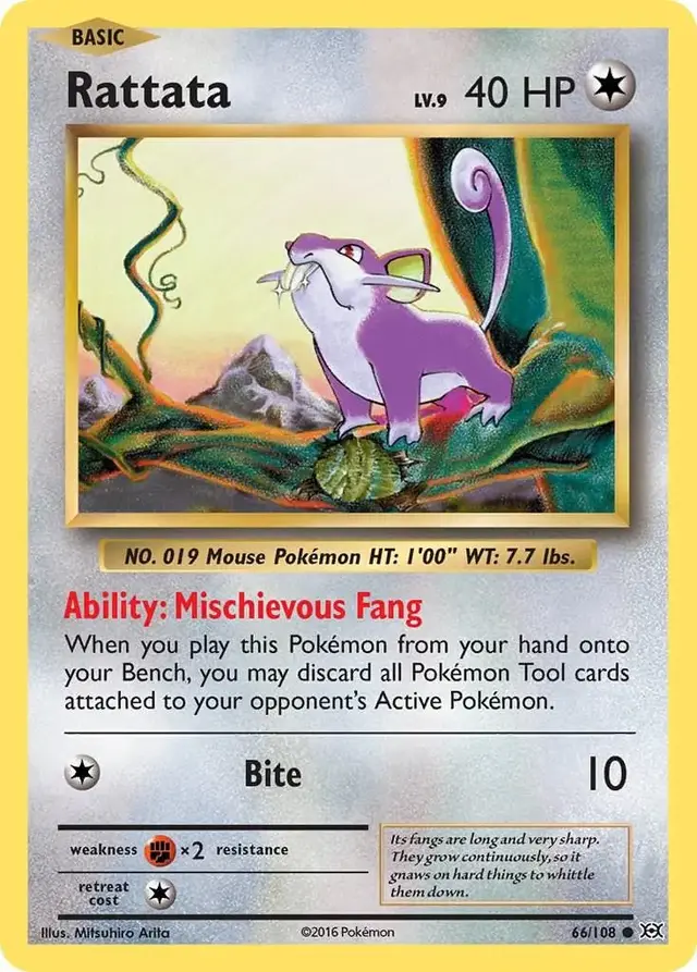Rattata - Pokemon Evolutions #66