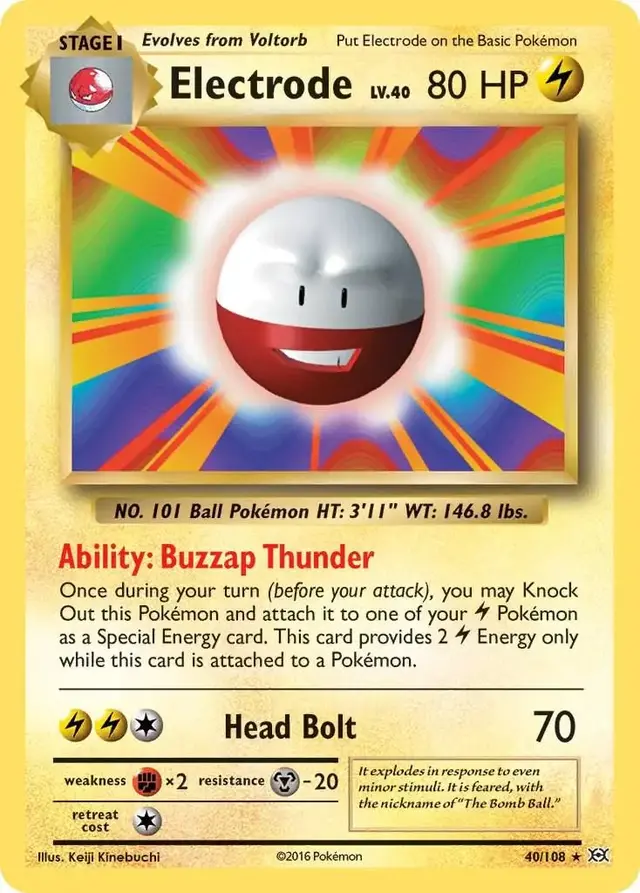 Electrode - Pokemon Evolutions #40