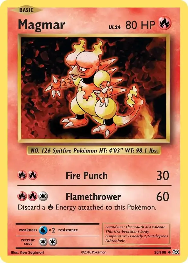 Magmar - Pokemon Evolutions #20