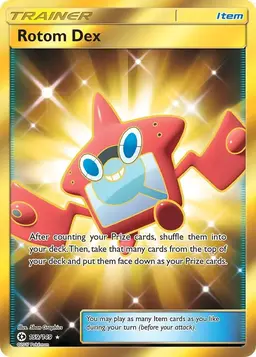 Rotom Dex 159 - Pokemon Sun & Moon