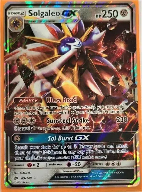 Solgaleo GX [Jumbo] - Pokemon Sun & Moon #89