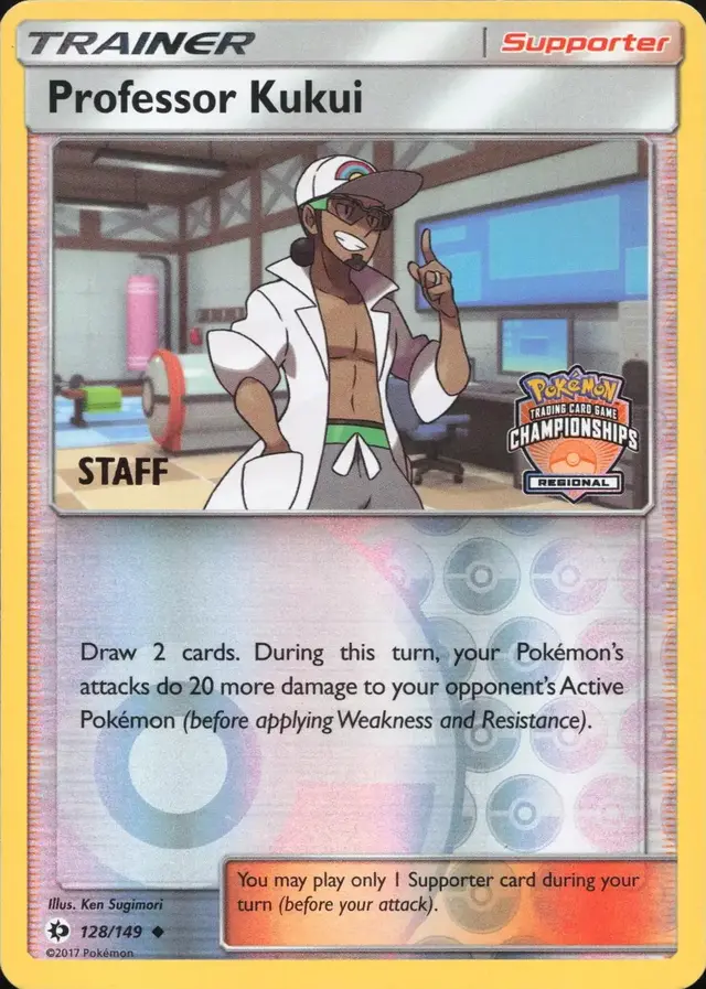 Professor Kukui [Regional Championship Staff]