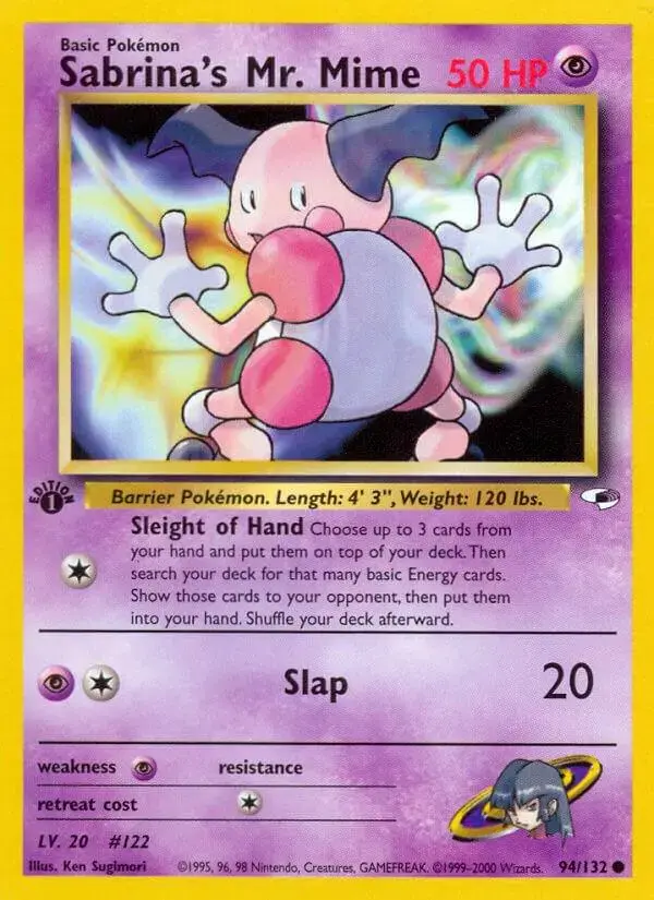 Sabrina's Mr. Mime [1st Edition]