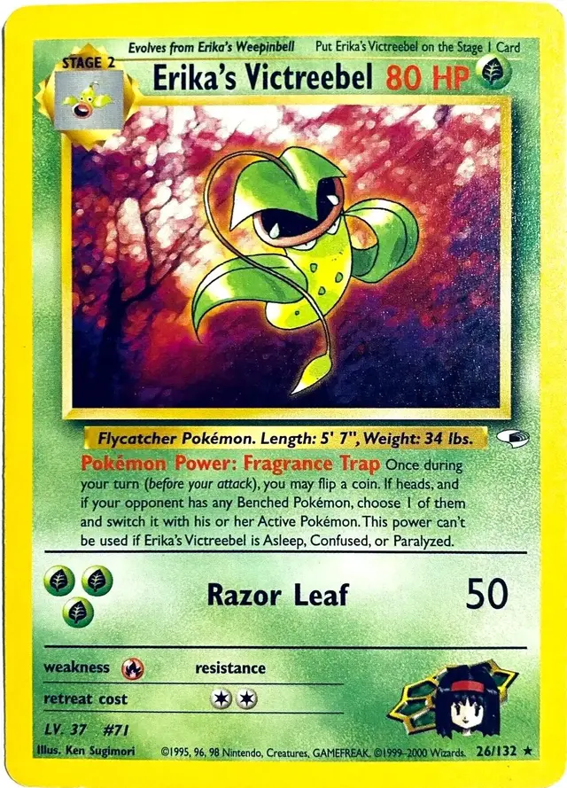 Erika's Victreebel - Pokemon Gym Heroes #26