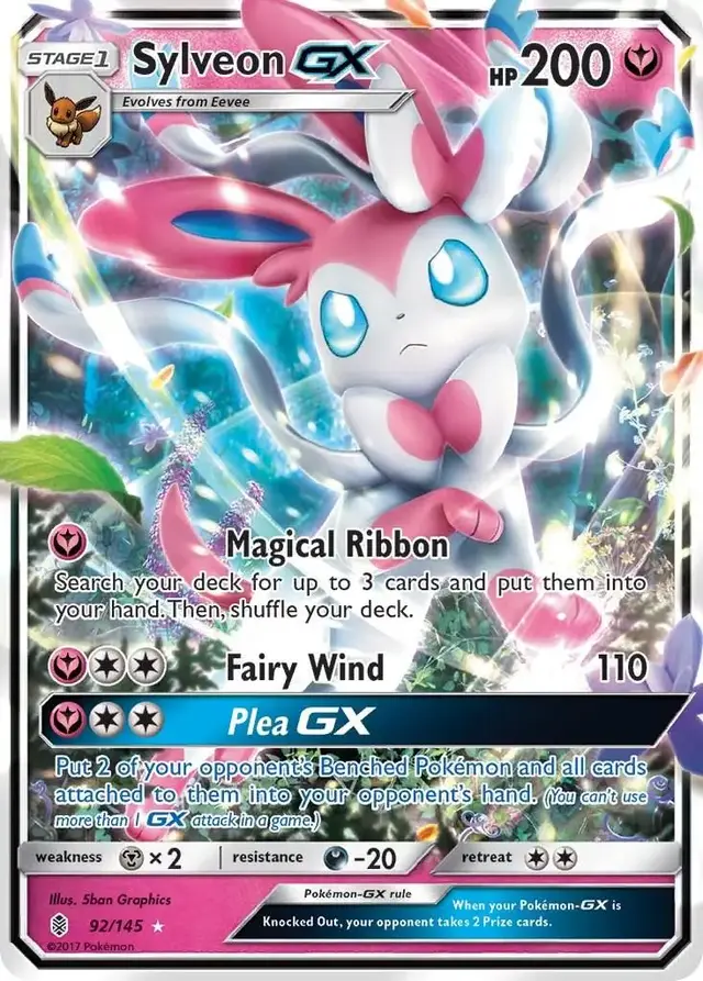 Sylveon GX - Pokemon Guardians Rising #92