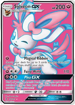 Sylveon GX #140 - Pokemon Guardians Rising
