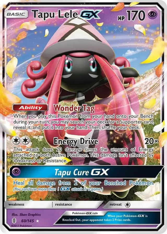 Tapu Lele GX - Pokemon Guardians Rising #60