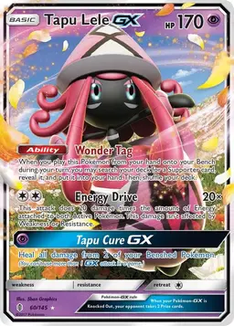 Tapu Lele GX 60 - Pokemon Guardians Rising