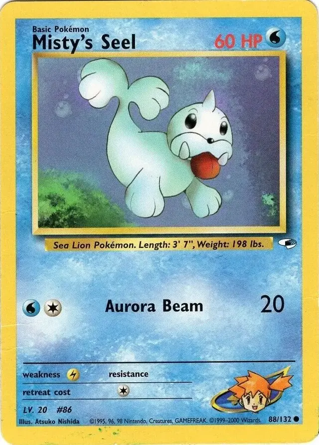 Misty's Seel - Pokemon Gym Heroes #88
