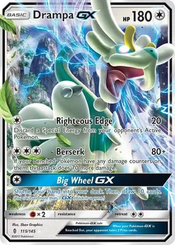 Drampa GX 115 - Pokemon Guardians Rising