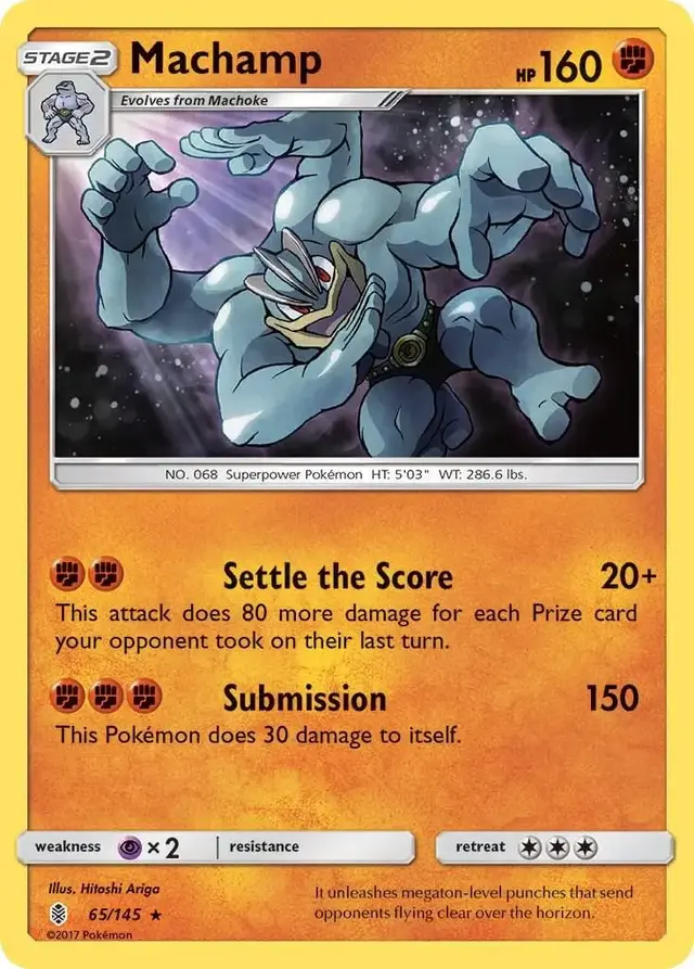 Machamp - Pokemon Guardians Rising #65