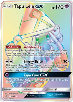 Tapu Lele GX 155 - Pokemon Guardians Rising