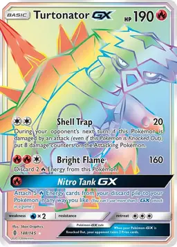 Turtonator GX 148 - Pokemon Guardians Rising
