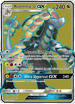 Kommo-o GX 141 - Pokemon Guardians Rising