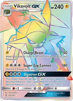Vikavolt GX 152 - Pokemon Guardians Rising