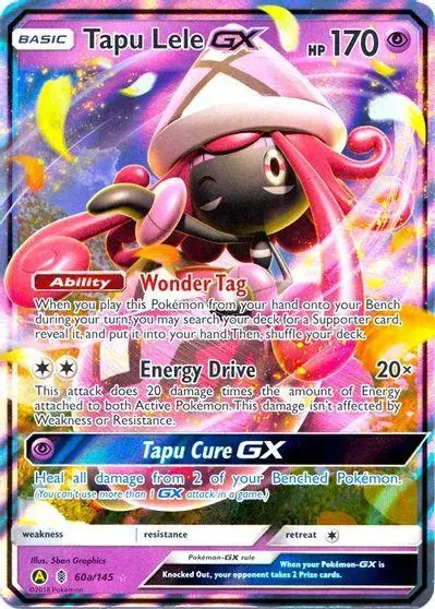 Tapu Lele GX - Pokemon Guardians Rising #60a